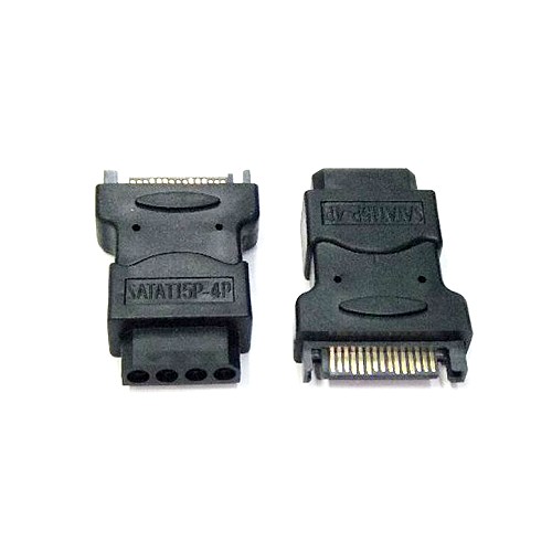 Sample 100 4P H TO SATA 15P MALE Adapter